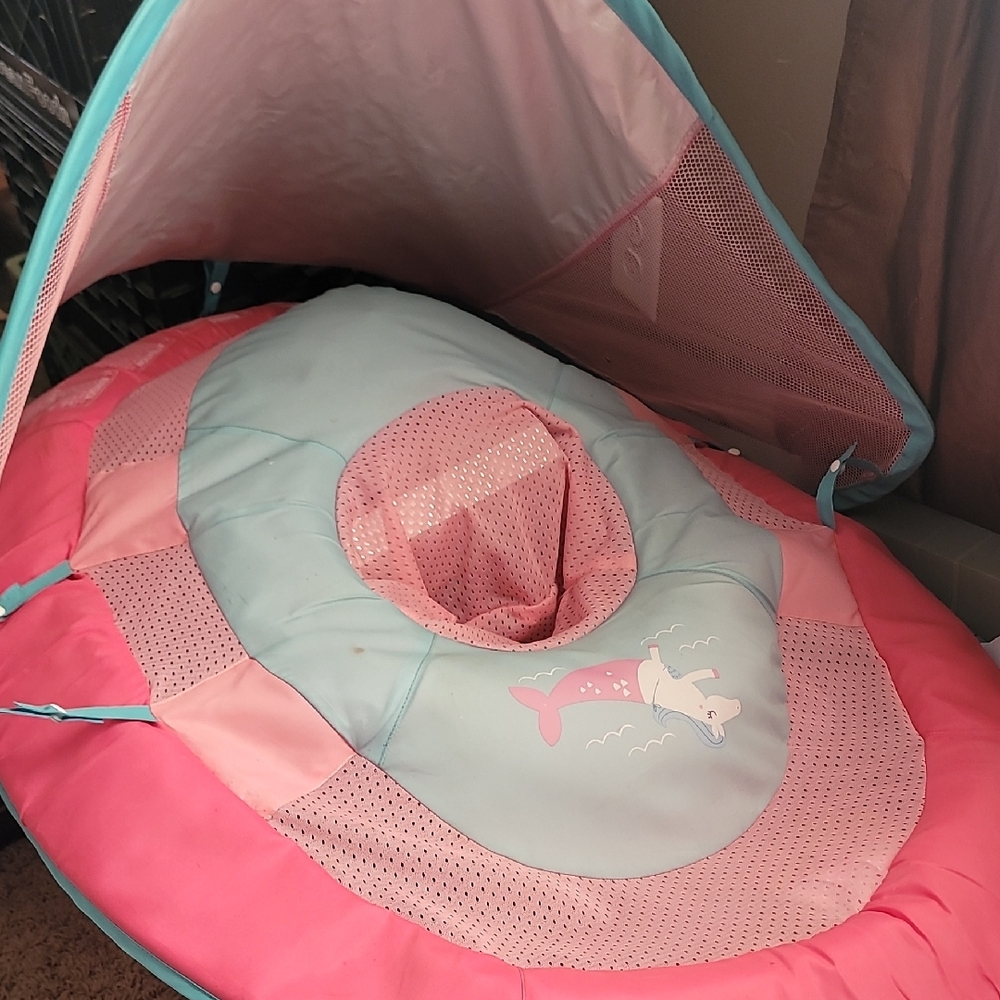 Pink and Blue Kids Play Mat